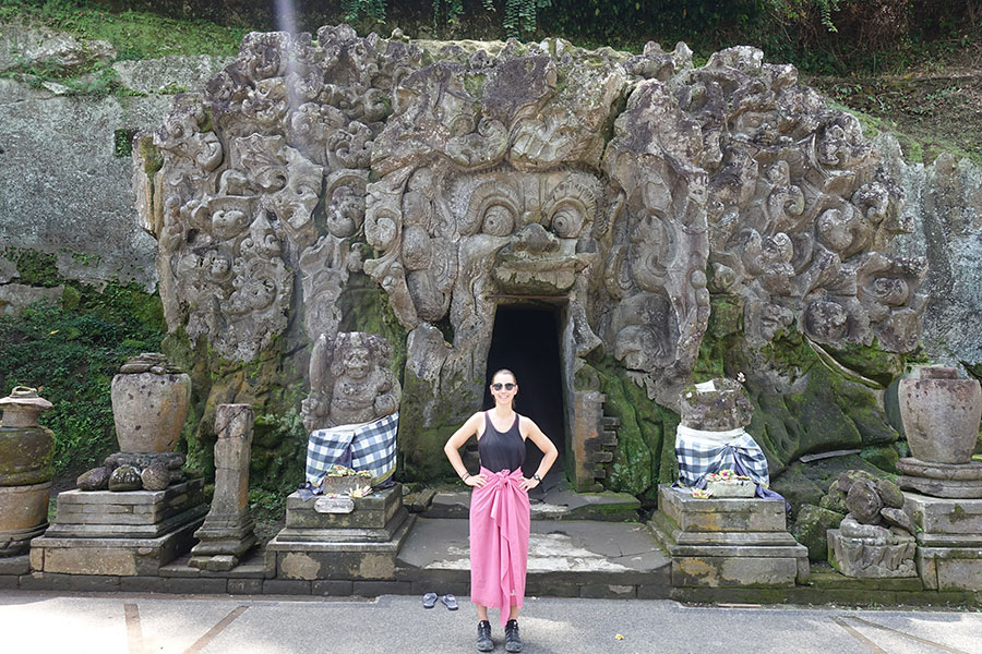 goa gajah temple, gianyar places of interest