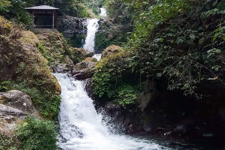 multi-tier waterfall, buleleng places of interest