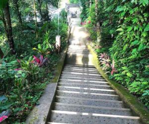 pathway tibumana waterfall, bangli places of interest